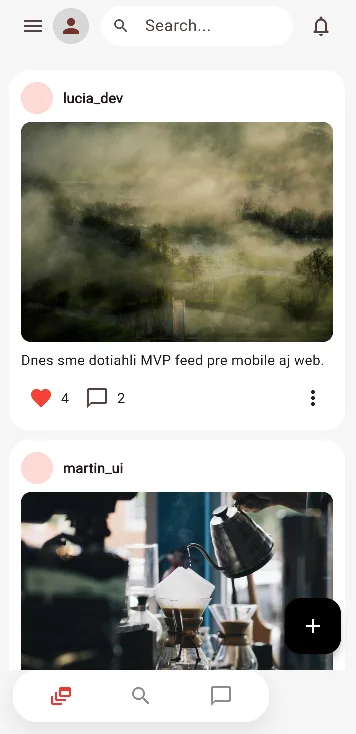 Náhľad: Súkromná sociálna sieť